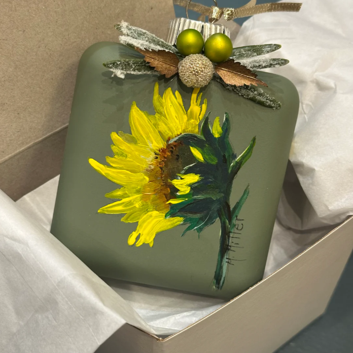 A painting by artist Mary Miller.